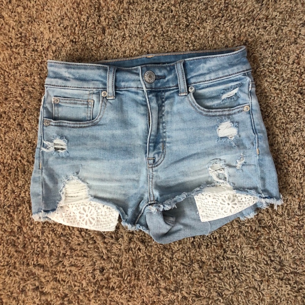 AEO jean shorts